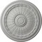 Ekena Millwork Brunswick Ceiling Medallion (Fits Canopies up to 4 1/2"), Hand-Painted Frost, 27"OD x 2 1/2"P CM27BRFRF - alternate 1